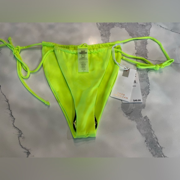 🏝️Good American Tiny Ties Bikini Set - Picture 8 of 13